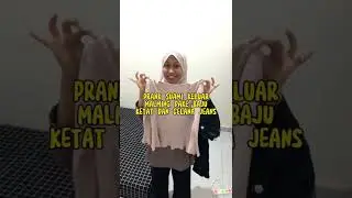 PRANK SUAMI PAKE BAJU KETAT PAS KELUAR MALMING 
