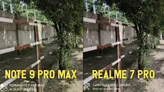 Realme 7 Pro VS Redmi Note 9 Pro Max camera Comparison | Realme 7 Pro Camera Review | Tech 4 Camera