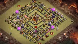Th10 war base undefeated