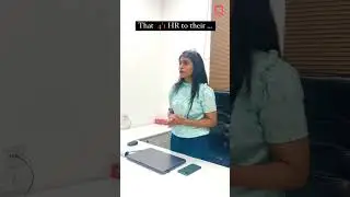 Pov : When 4'1 HR meet with 6ft employees🤭 #officefun #employees #corporate #officelife #funtime