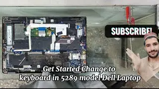 5289/7270/7280 model keyboard change kasa kara//how to change keyboard in dell laptop#laptop#