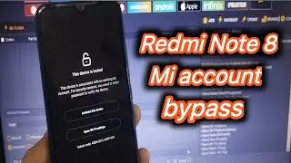 Redmi Note 8 Disable Mi Cloud Bypass FRP | Redmi Note 8 Bypass Mi Account by Unlocktool