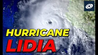 Hurricane Lidia Landfall Imminent - Live Coverage Oct 10, 2023
