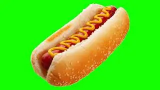 NO COPYRIGHT Green Screen - HOT DOGS