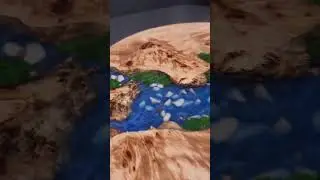 стол из массива и эпоксидной смолы,  журнальный стол из смолы, стол река