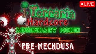 Terraria GFB Legendary Mode hardcore #19🔴 (first Attempt)