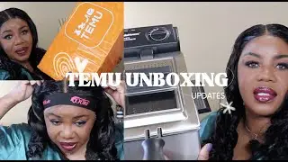 TRYING TEMU DEEP FRYER AND UPDATES!!!
