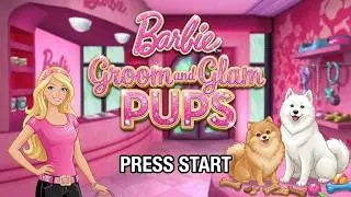 Barbie Groom and Glam Pups Wii Playthrough - Grinding Dog Skills For Hours