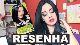 TESTANDO: GARNIER NUTRISSE 210 PRETO AZULADO