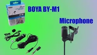Обзор и тест петличного микрофона BOYA BY-M1