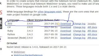 How to Download  Selenium WebDriver Jars Files