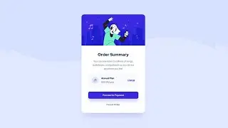 Order Card Component | How to design an order card using HTML & CSS | Challenged by Frontend Mentor