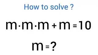 China | Can you solve this ? | Math Olympiad | find m!!