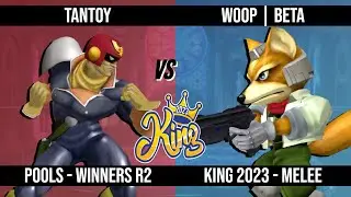King 2023 - Tantoy (Captain Falcon) vs Beta (Fox) - Pools - Winners Round 2