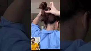 Hair Style Girls Simple and Easy🥰🔥❤️ #shorts #hairtutorial #hairstyle