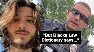 Kansas Cop Shuts a SovCit Down - Then Hits Him With Some Bad News