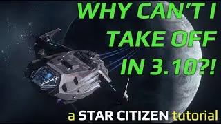 Can't takeoff in 3.10? Fix this game setting! - Star Citizen Tutorial