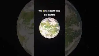 5 most Earth-like exoplanets #planet #space