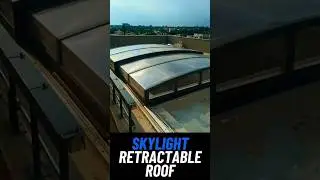 Megavent's Skylight Retratable Roof in Durg, Chhattisgarh, India - www.megavent.co.in