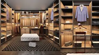 Poliform Senzafine walk-in closet - Blender [4k]