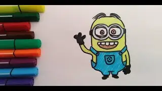 Minion rasmini chizish 💛 | Oson rasm chizish