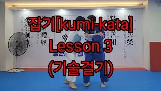 잡기(kumi-kata) Lesson 3 #잡기 #잡기싸움 #judo #기술걸기