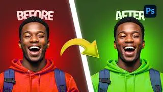 How to Change Clothing Color in Photoshop (100% REALISTIC Method)