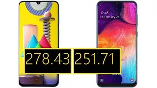 Samsung Galaxy M31 vs Samsung Galaxy A50