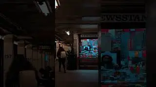 NEW YORK SUBWAY: POV Street Photography w/ Canon R5 in Manhattan, NY, USA 