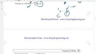 FLUID MECHANICS || R.K BANSAL|| CHAPTER 1 || Properties of Fluids || Example 1.11