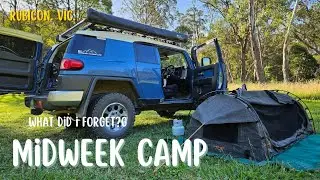 CAMPING on a WORK NIGHT! Why not! | FJ CRUISER