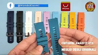 Cinturini per Amazfit GTS  Serie meglio degli originali a 4,48€