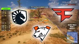 Полный тимспик VIRTUS PRO против FAZE, LIQUID и MUTINY на ESL