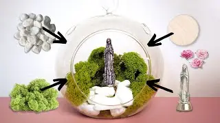 How to Make a Mini Mary Garden - A Fun DIY Catholic Craft for Your Small Group!