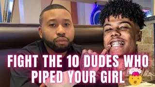 Akademiks & BLUEFACE: "Fight the 10 Dudes Who P!ped Your Girl" 😳😂