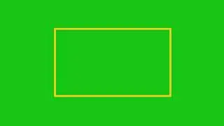 Animated Green Screen Rectangle Effect
