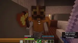 Lesson Learned for the Day: Mobs can open iron doors with panels. Won't make that mistake minecraft