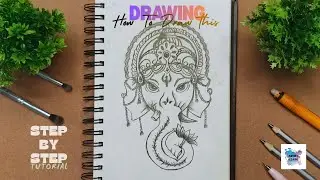 HOW TO DRAW GANASHA IN JUST 10 MINUTES: STEP-BY-STEP TUTORIAL