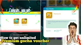 How To Get Unlimited Premium Gocha Voucher | Idle Tiny Monster Go Evolve