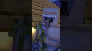 Zombie becomes a Villager. 