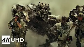 Scorponok vs CIA | Transformers 2007 | 4K UHD Dolby Atmos 7.1