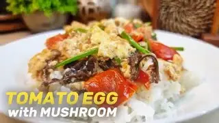Egg-cellent Tomato Egg with Mushroom Recipe