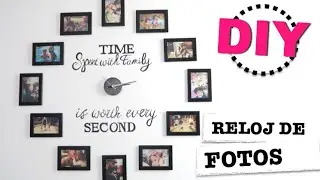 DIY | CLOCK WITH PHOTOS | THE PERFECT GIFT FOR MOTHER'S OR FATHER'S DAY!