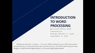 Lesson 01: MIcrosoft Office 2010 Lesson Series Intro - How to Open Microsoft Word 2010