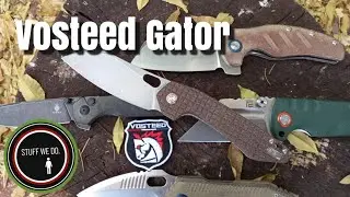 Vosteed Gator Review,  Great knife and an Awesome 4 inch Blade