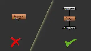Nuke Tutorial :- How to use Sharpen Node