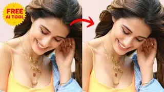 How to increase Image Quality easily using Free AI Tool