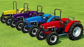 LOAD & TRANSPORT UNIVERSAL MINI TRACTORS WITH TATRA TRUCKS ! - Farming Simulator 22
