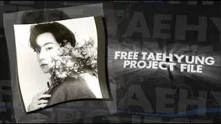 Free Taehyung After Effects Project File