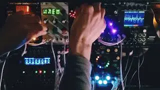 modular synthesizer live jam